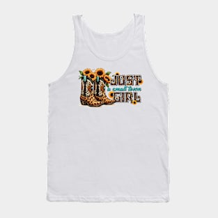 Just a small town Girl Cowgirl Tank Top